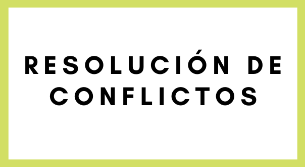 Resolución de conflictos